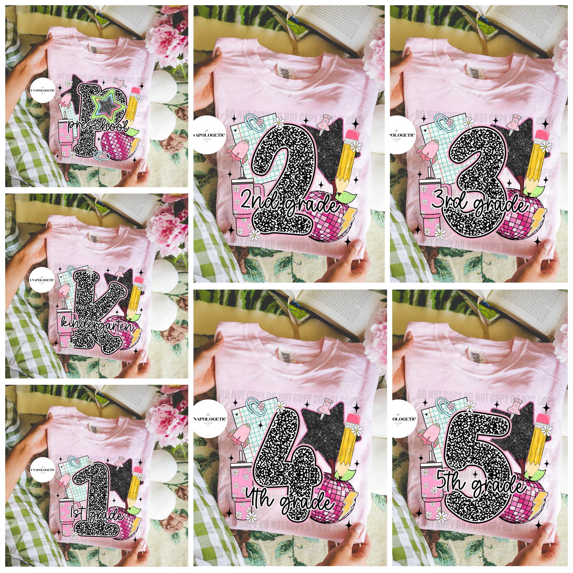 Composition Theme Grade Tees - WS